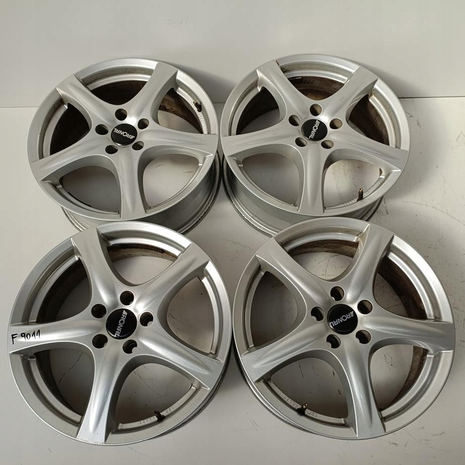 4x Alufelge 17 Zoll 7.0" 5x108 40ET Glanz Silber Citroën Jumpy Scudo Expert FEL5988643918lv