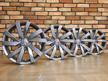 Laden Sie das Bild in den Galerie-Viewer, 4x Alufelge 16 Zoll 6.5" 5x112 41ET Glanz Grau VW Passat Rim Wheel FEL2341384431gd