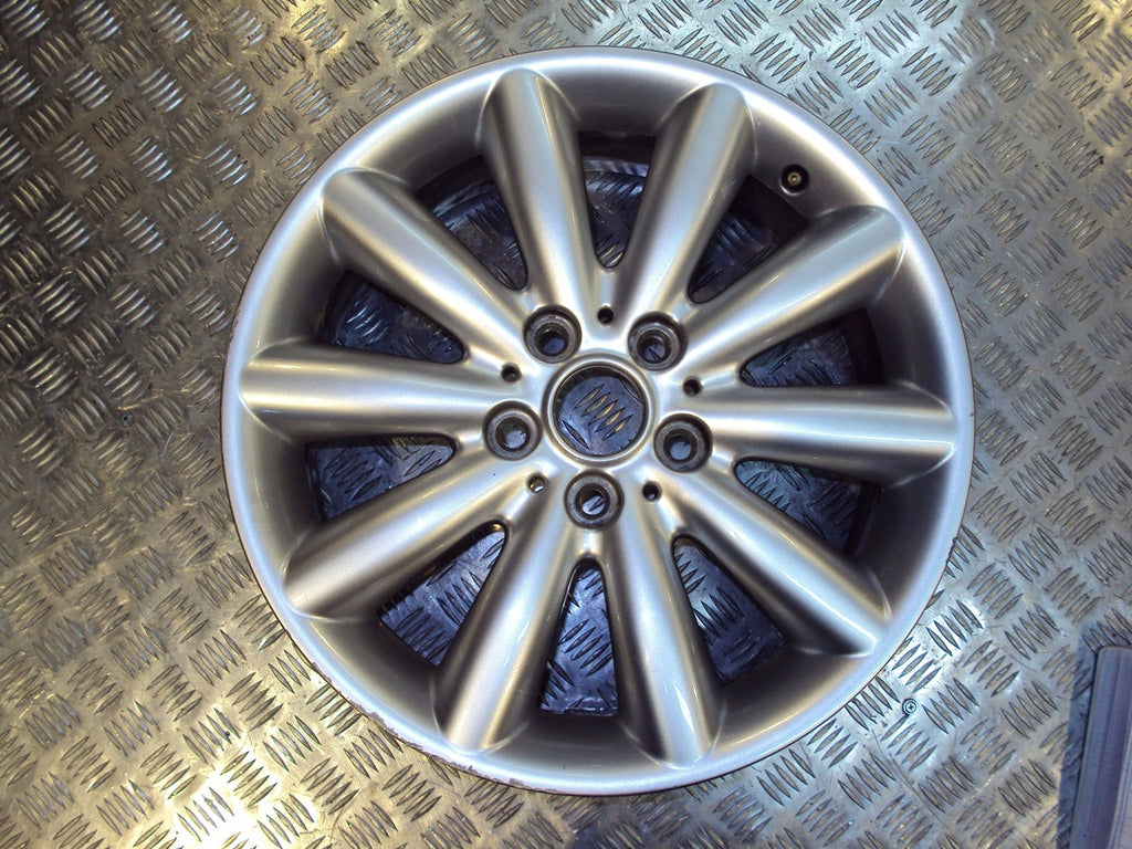 1x Alufelge 17 Zoll 7.0" 5x112 54ET Glanz Silber 6855108 Mini F56 F55 Rim Wheel