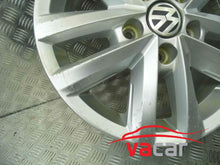 Load image into Gallery viewer, 1x Alufelge 16 Zoll 6.5&quot; 5x120 62ET Glanz Grau 2H0601025AC VW Amarok Rim Wheel