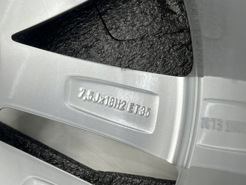 1x Alufelge 18 Zoll 7.5" 5x112 35ET 7N0601025F Seat Alhambra Sharan Rim Wheel FEL3749453722gm