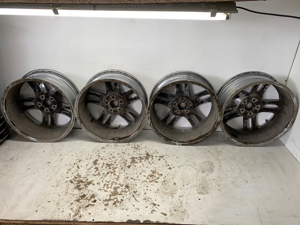 4x Alufelge 18 Zoll 7.0" 5x112 43ET Glanz Silber 8U0601025F Audi A6 C6 Rim Wheel FEL9454241424tr