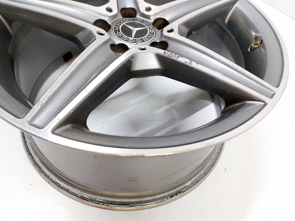 1x Alufelge 18 Zoll 7.5" 5x112 44ET Glanz A2054011100 Mercedes-Benz Coupe FEL4630384648ql