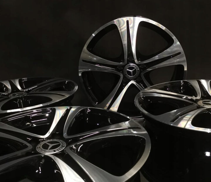 4x Alufelge 18 Zoll 8.0" 5x112 43ET Glanz Silber A2134011400 Mercedes-Benz W213 FEL3789708026et