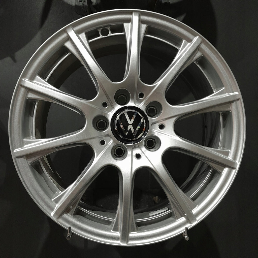 4x Alufelge 16 Zoll 6.5" 5x112 38ET A2054012400 Mercedes-Benz Scirocco Passat FEL2177093986km