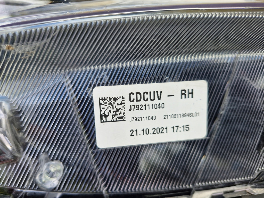 Frontscheinwerfer Kia Ceed J792111040 LED Rechts Scheinwerfer Headlight