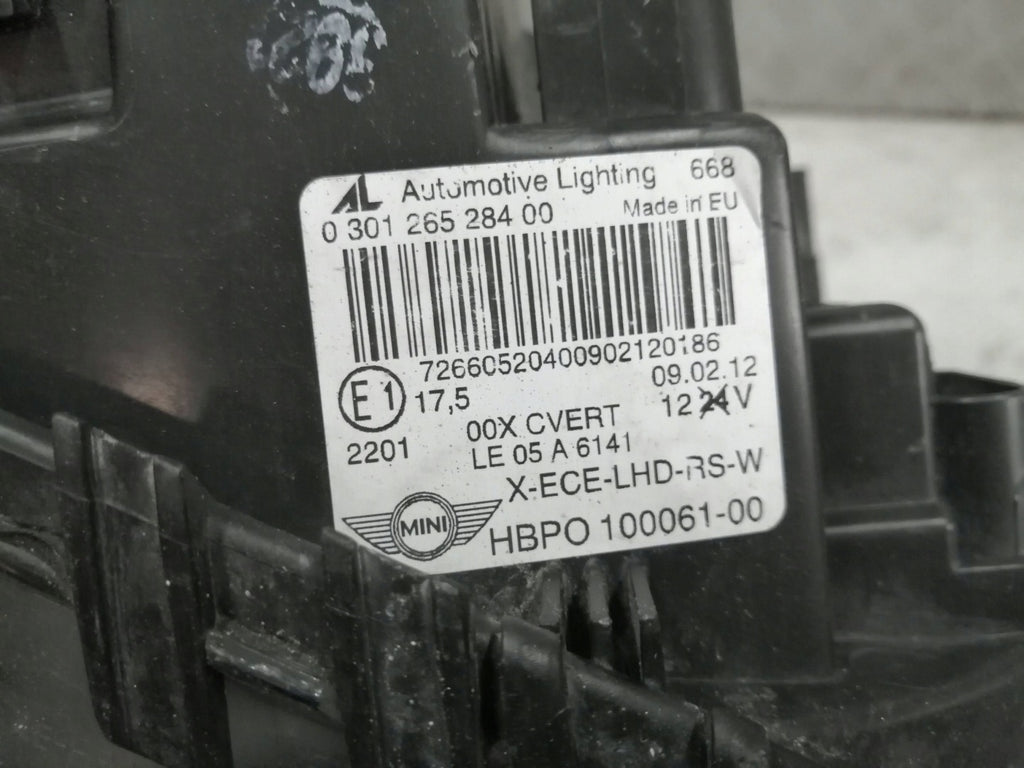 Frontscheinwerfer Mini R57 R55 R56 030126528400 2660520410006100 Rechts SCH3502291249gb