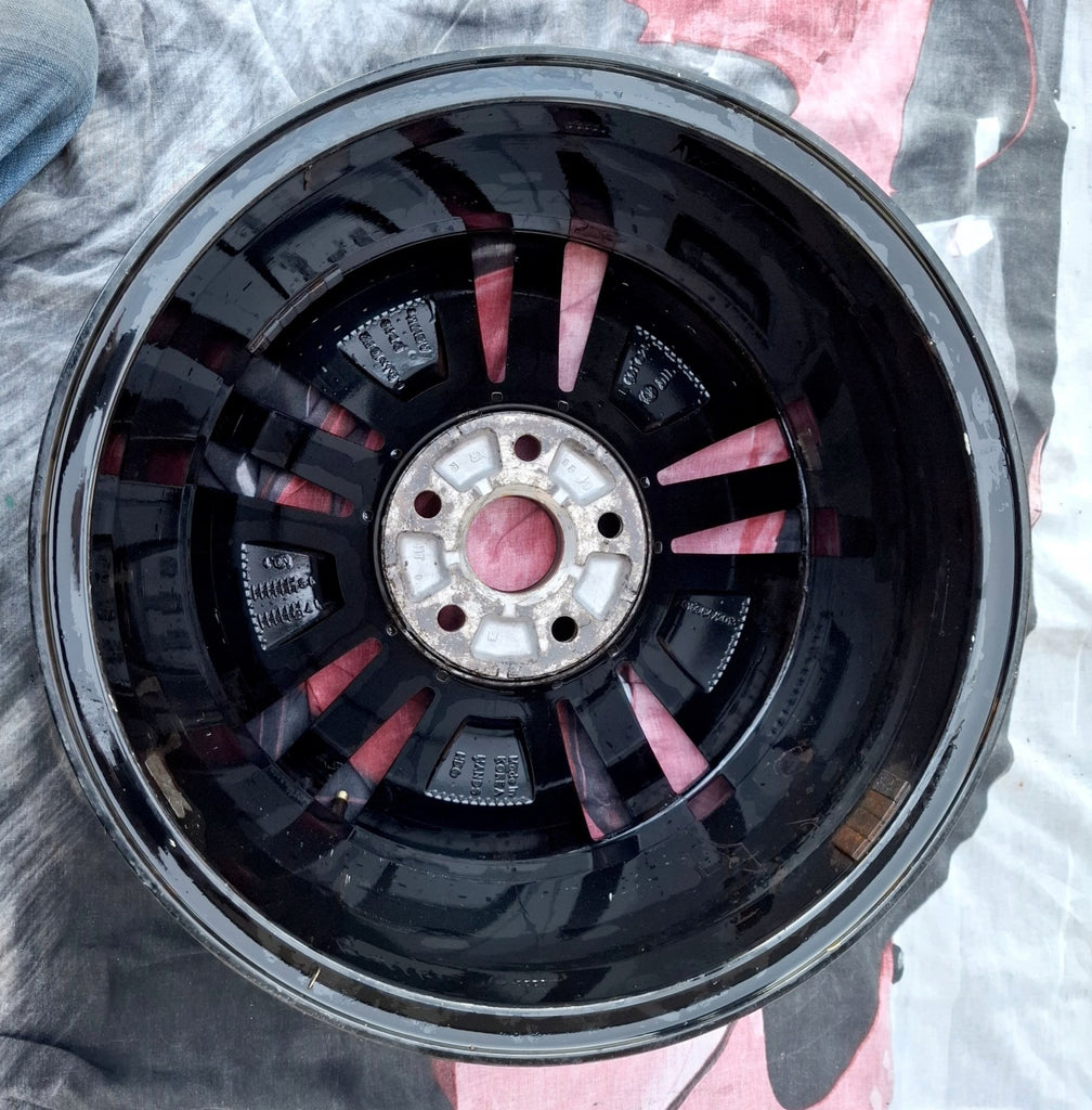 1x Alufelge 16 Zoll 6.5" 5x112 46ET Glanz Silber 5GE601025 VW I Rim Wheel FEL2104349905ad
