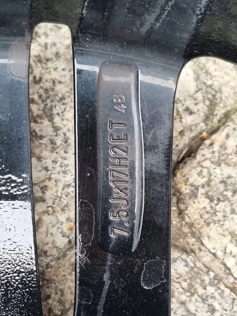 1x Alufelge 17 Zoll 7.5" 5x112 48ET 57R7755 Rim Wheel