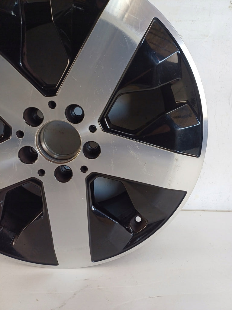 1x Alufelge 18 Zoll 7.5" 5x112 53ET Glanz Schwarz A2474012800 Mercedes-Benz W247