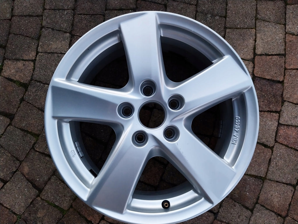 1x Alufelge 16 Zoll 6.5" 5x112 42ET KBA-48450 VW I Rim Wheel FEL3379926970zt