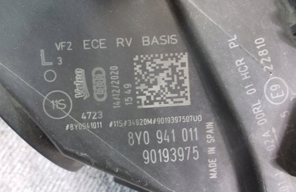 Frontscheinwerfer Audi A3 8Y0941011 Full LED Links Scheinwerfer Headlight