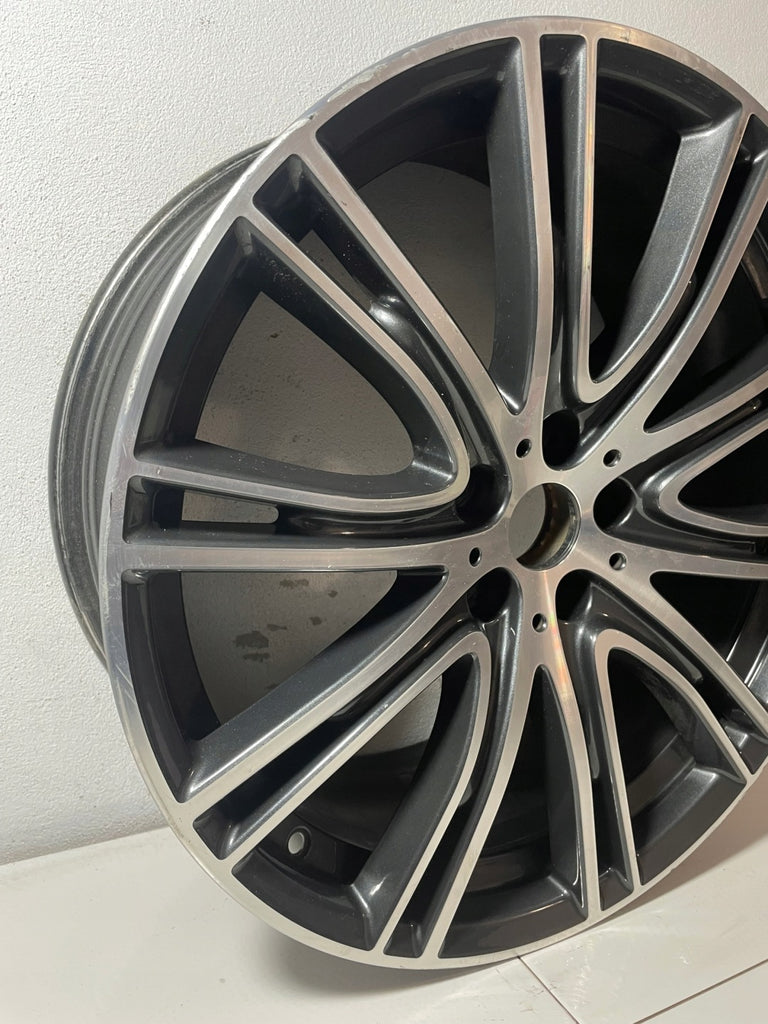 1x Alufelge 20 Zoll 8.0" 5x112 30ET Glanz Schwarz 8053501 BMW 5 G31 G30 FEL3260117213dn