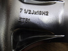 Laden Sie das Bild in den Galerie-Viewer, 1x Alufelge 18 Zoll 7.5&quot; 5x112 51ET 1K0801025 VW Golf V Rim Wheel