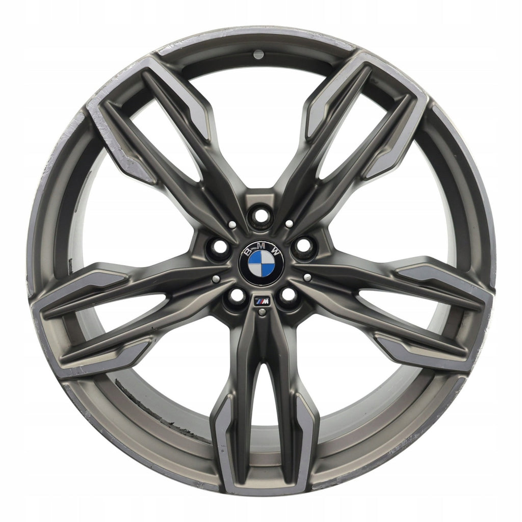 1x Alufelge 21 Zoll 9.5" 5x112 8053456 BMW X3 G01 G02 Rim Wheel FEL6236210027ck