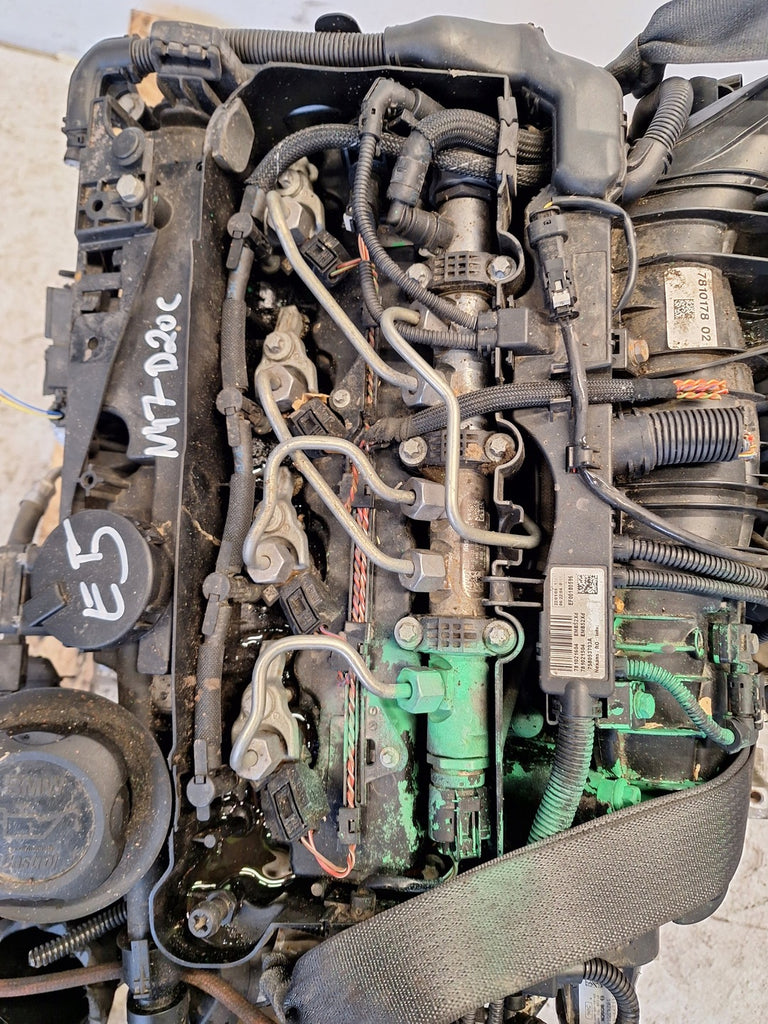 Motor BMW E60 N47D20C 2.0 175PS 166TKm 2009 Diesel Engine Unkomplett