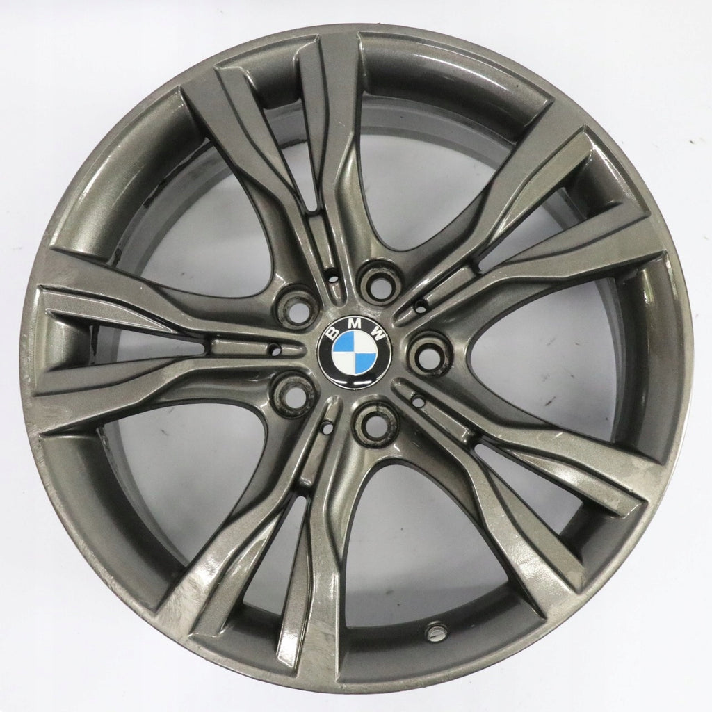 1x Alufelge 18 Zoll 8.0" 5x112 57ET Glanz Graphit 6855093 BMW F45 F46 Mg FEL9824894733hy