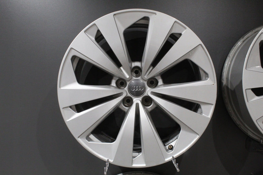 4x Alufelge 19 Zoll 8.5" 5x112 20ET Glanz Silber 4M8601025 Audi Rim Wheel FEL4665749833ux