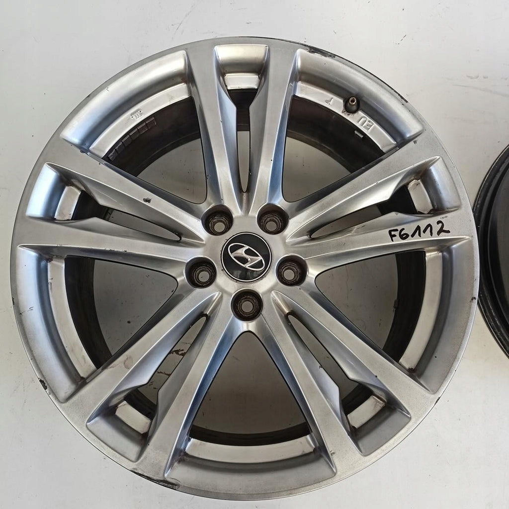 1x Alufelge 19 Zoll 8.5" 5x114.3 35ET Glanz Grau 529102M160 Genesis Rim Wheel FEL2349299973cy