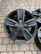 Load image into Gallery viewer, 4x Alufelge 17 Zoll 7.0" 5x120 55ET Matt Schwarz 7E0601025P VW Multivan FEL5125066094mj