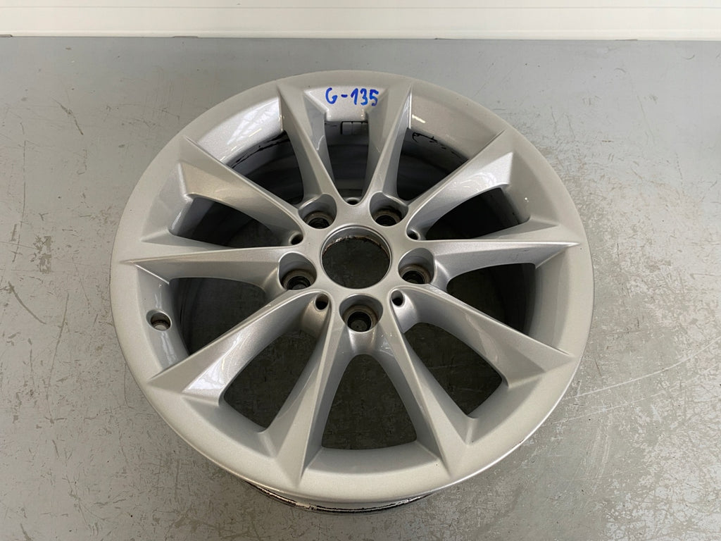1x Alufelge 16 Zoll 7.0" 5x120 40ET Silber 6796200 BMW 1 F20 Rim Wheel FEL1528839251dt