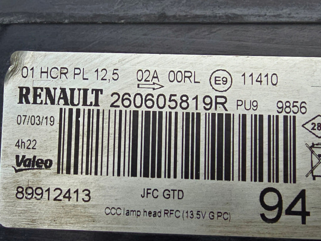 Frontscheinwerfer Renault Espace 260605819R LED Links Scheinwerfer Headlight SCH4821016815xl
