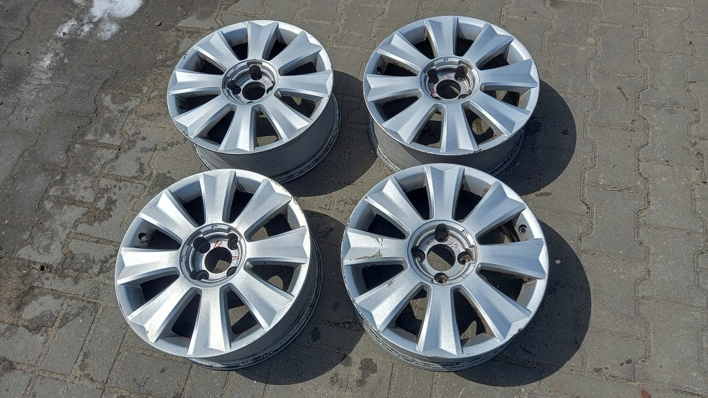 4x Alufelge 17 Zoll 6.5" 4x108 Citroën I Rim Wheel FEL5043685282bk