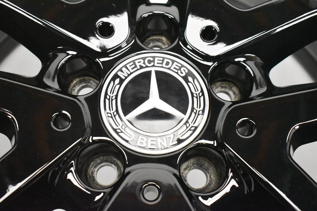 4x Alufelge 18 Zoll 7.0" 5x112 46ET Glanz Schwarz A1564010100 Mercedes-Benz X156 FEL5229794506ay