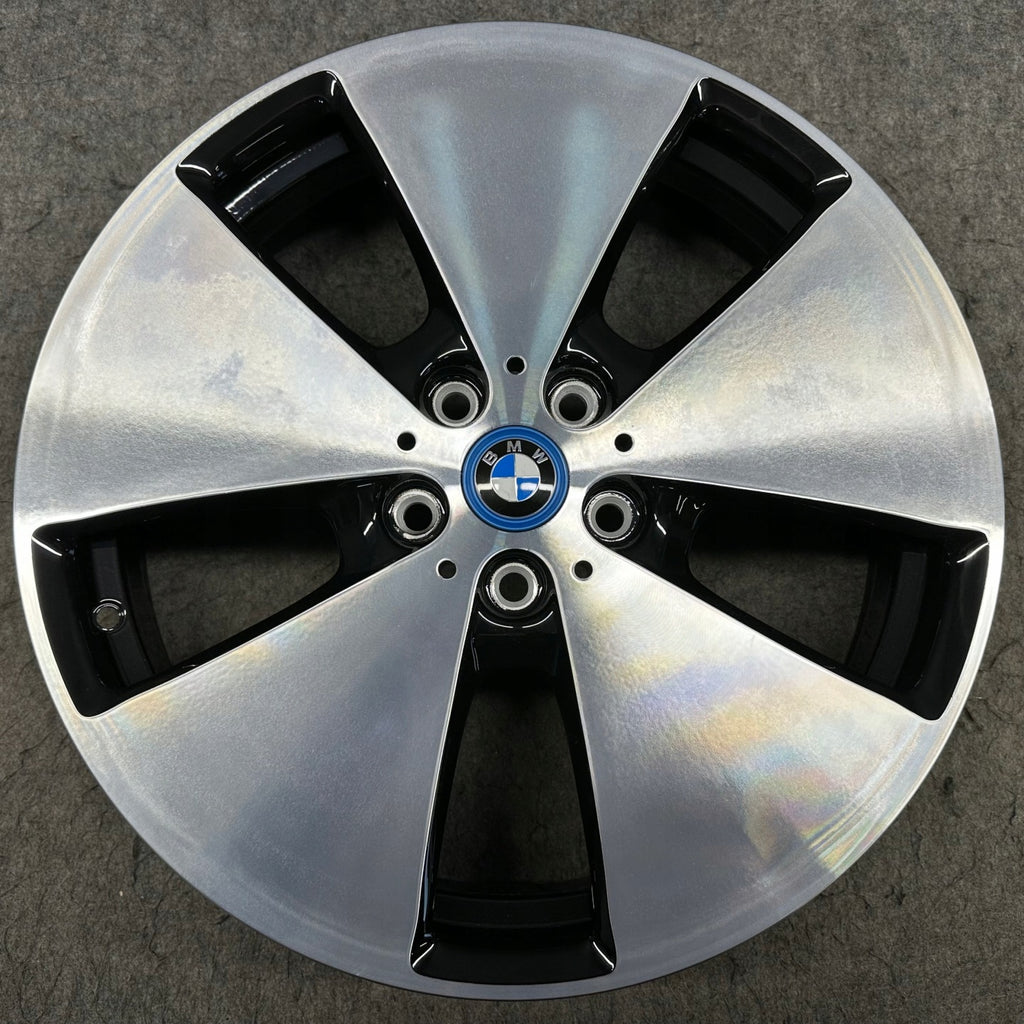 4x Alufelge 19 Zoll 5.0" 5x112 43ET Glanz Silber 6852053 BMW I3 I01 Rim Wheel FEL3743574800ll