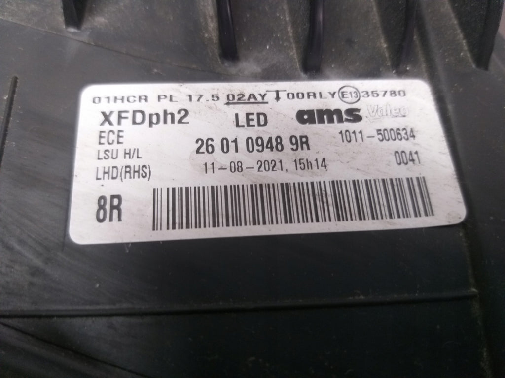 Frontscheinwerfer Renault Talisman 260109489R LED Rechts Scheinwerfer Headlight SCH8931194372za