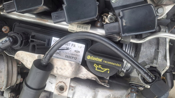 Motor Ford Focus M2DA 1.0 100PS 74kW 2012 Benzin Engine Komplett MOT9356413432zv
