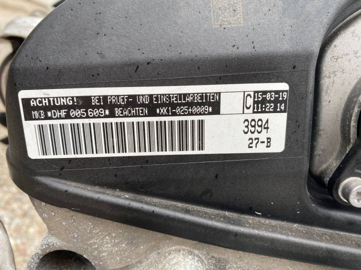 Motor VW Golf VII DHF DHFA 1.5 TGI 96kW 2019 Benzin Engine Komplett MOT7363249451ec