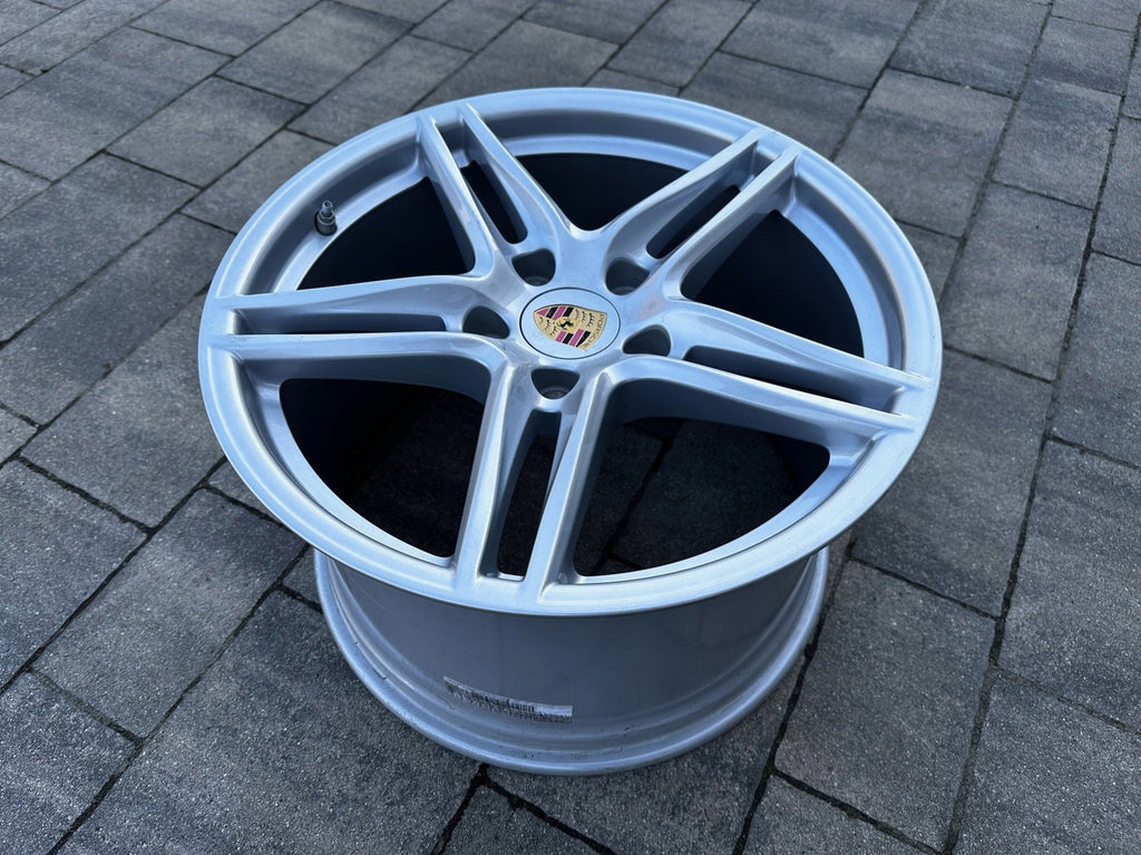 1x Alufelge 19 Zoll 11.5" 5x130 76ET 99136256000 Porsche Carrera Rim Wheel