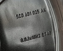 Load image into Gallery viewer, 1x Alufelge 18 Zoll 7.0" 5x112 48ET Glanz Schwarz 5C0601025AK VW Beetle FEL5853955344bo