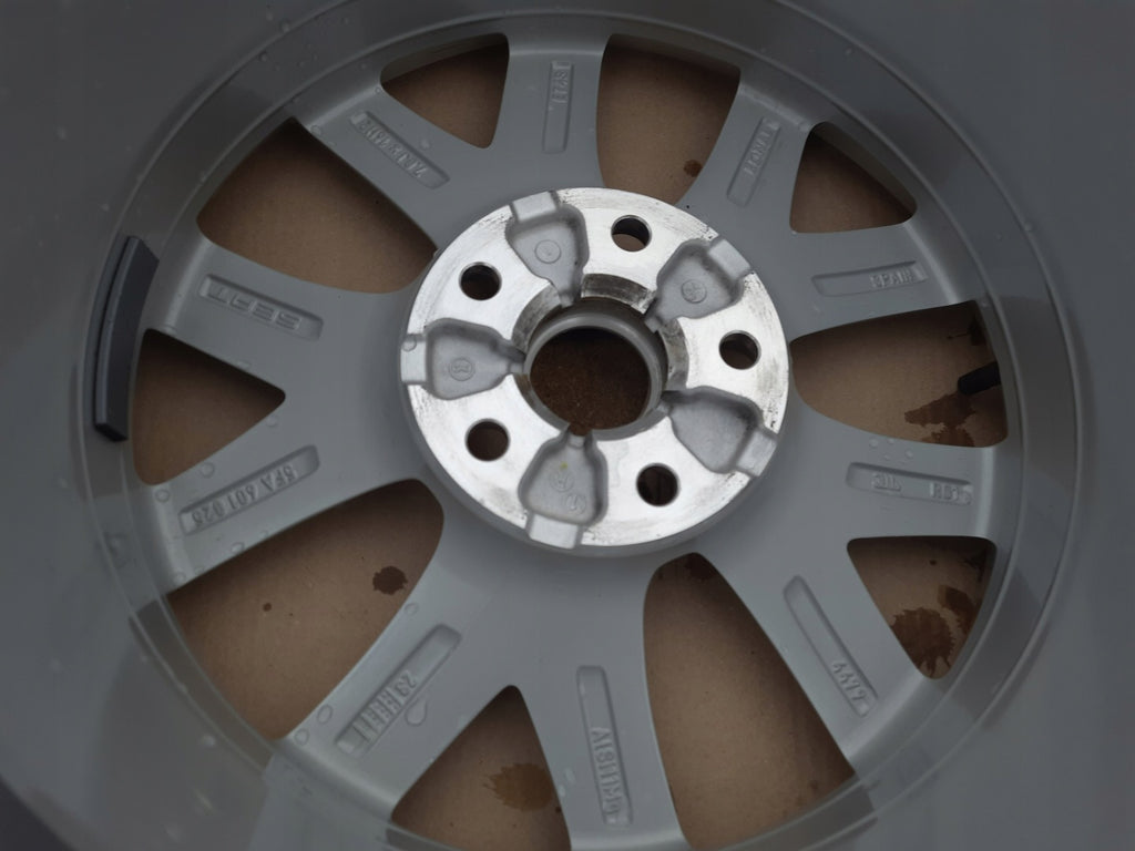 1x Alufelge 16 Zoll 7.0" 5x112 43ET Silber 5FA601025 Seat Leon Rim Wheel FEL8802127134sz