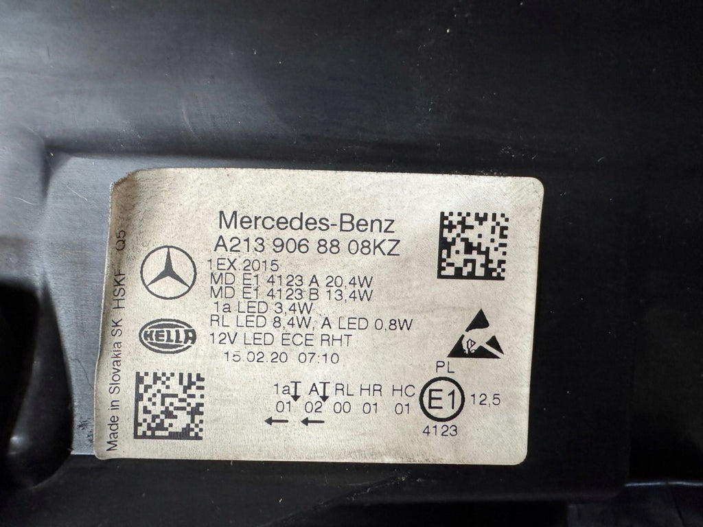 Frontscheinwerfer Mercedes-Benz W213 A2139068808 LED Rechts Headlight SCH7191505006jy