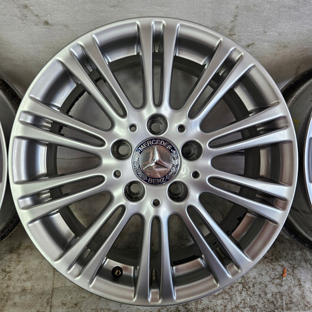 4x Alufelge 16 Zoll 6.0" 5x112 46ET A1694012102 Mercedes-Benz W168 W177 W245 FEL9158324587hm