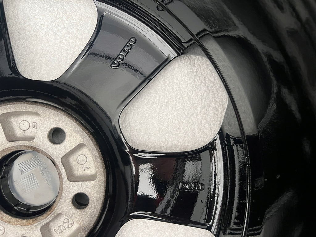 4x Alufelge 18 Zoll 7.5" 5x108 Glanz Schwarz 31200371 Volvo Xc60 I Rim Wheel FEL6275547862zb