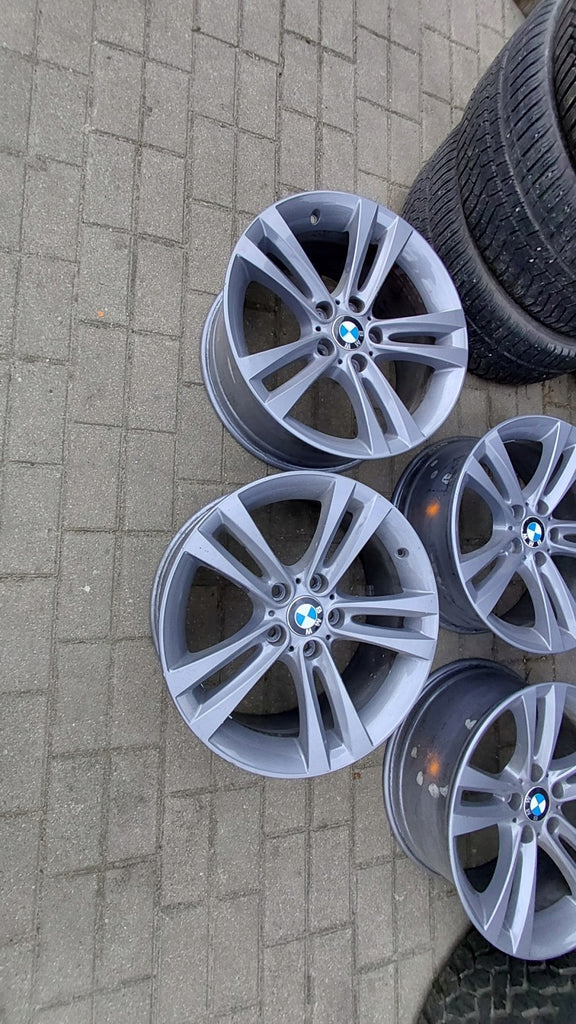 4x Alufelge 18 Zoll 8.0" 5x120 34ET Glanz Schwarz 6796247 BMW F30 Mg Rim Wheel FEL1098764647xv