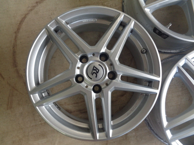 4x Alufelge 16 Zoll 6.5" 5x112 49ET Audi Rim Wheel FEL7995728230kx