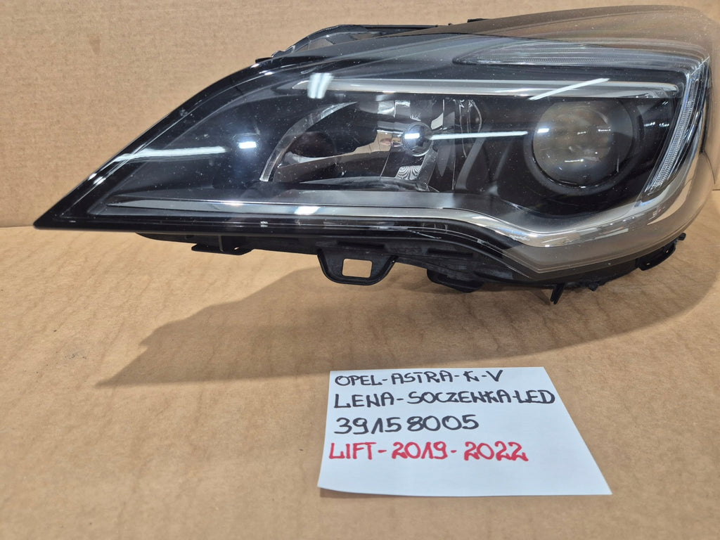 Frontscheinwerfer Opel Astra K 39158005 LED Links Scheinwerfer Headlight SCH5002223462yv