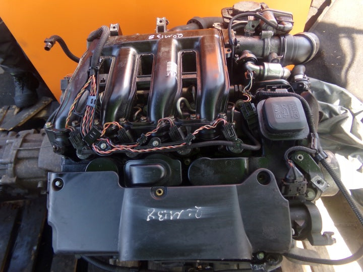 Motor BMW X3 E83 M47D20 204D4 2.0 150PS 192TKm 2007 Diesel Engine Komplett MOT3156351033bl