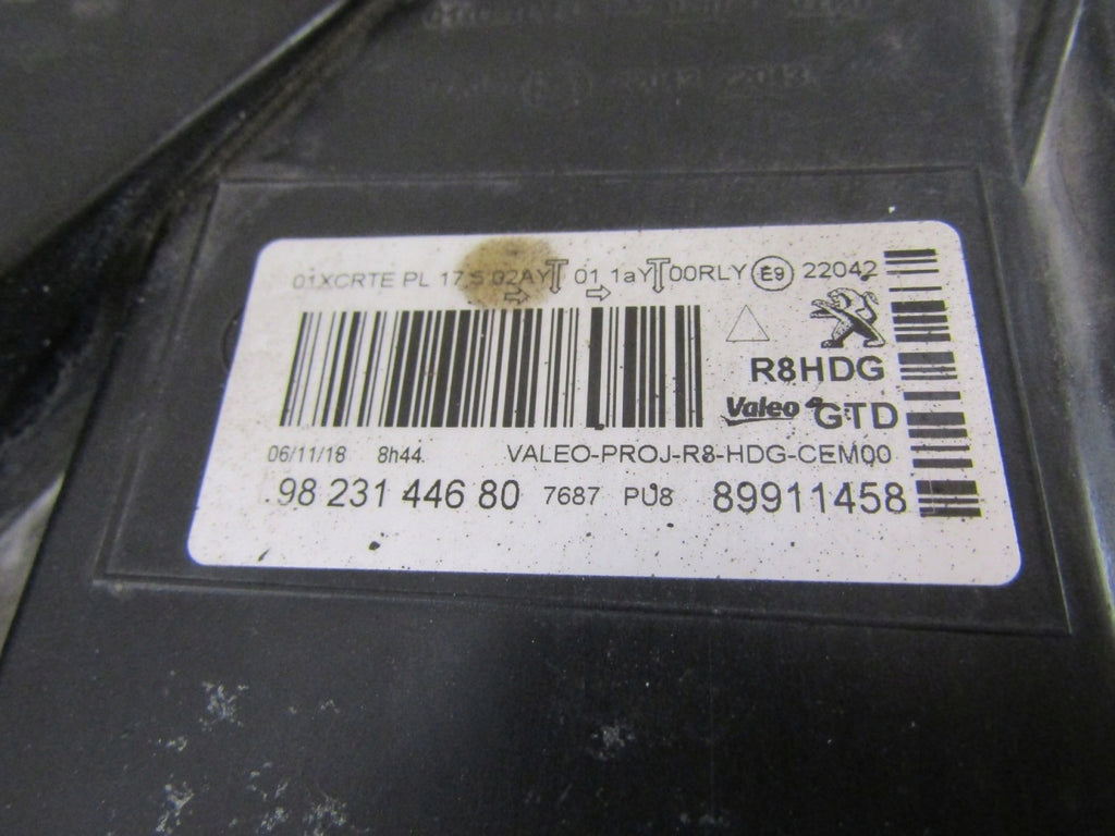Frontscheinwerfer Peugeot 508 9823144680 LED Links Scheinwerfer Headlight SCH2417583513jb