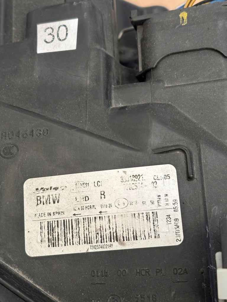 Frontscheinwerfer BMW E91 E90 7202574-03 Rechts Scheinwerfer Headlight SCH1723848233vo