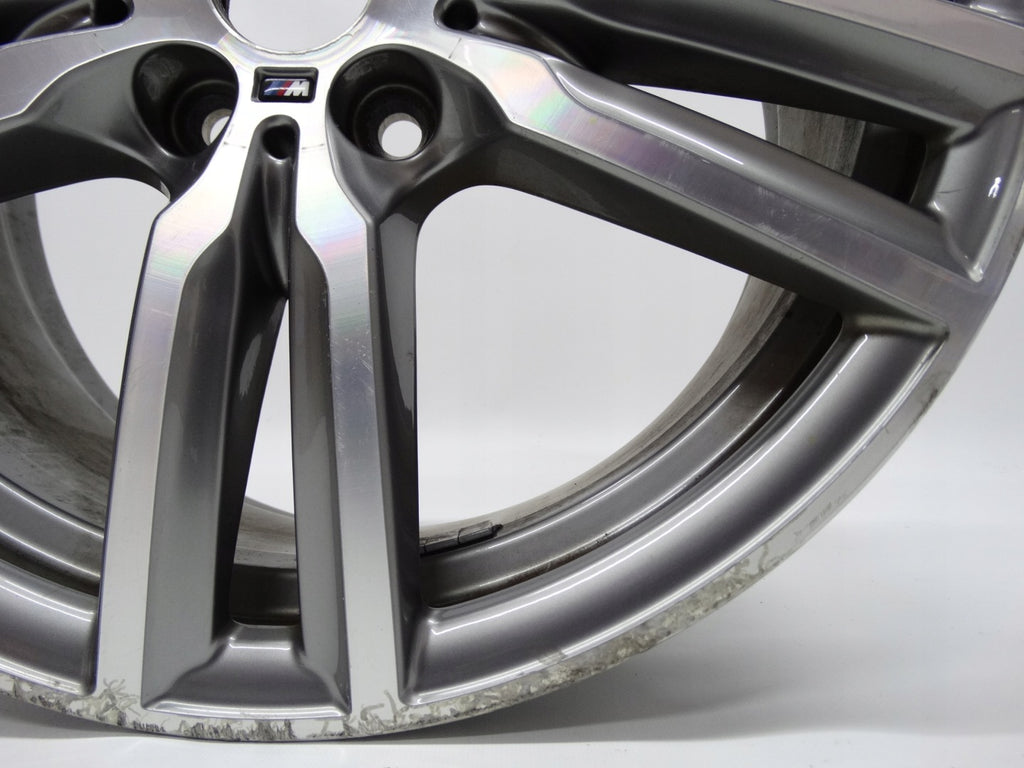 1x Alufelge 18 Zoll 8.0" 5x112 57ET Glanz Grau 7848602 BMW 2 F45 F46 Mg FEL7532997101si