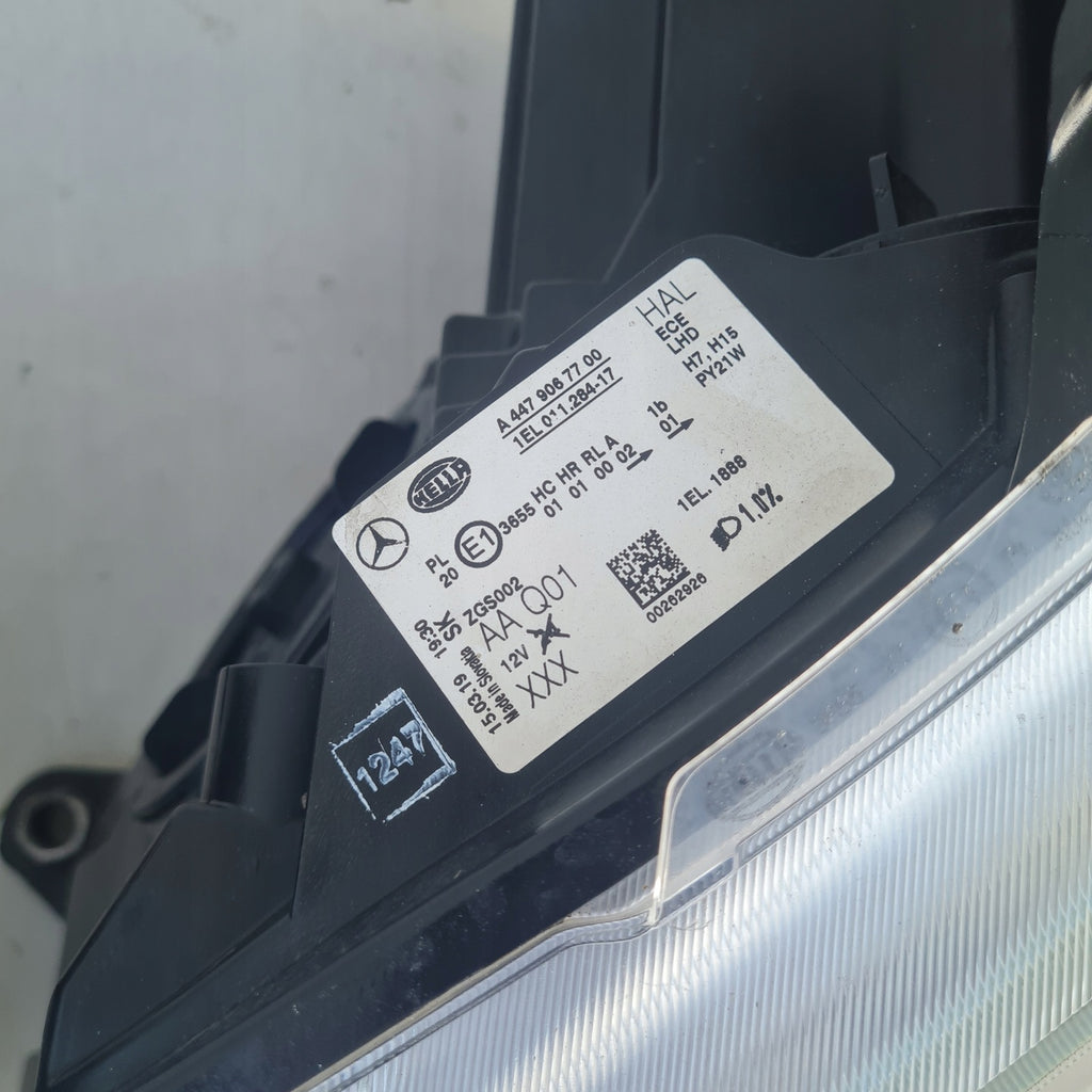 Frontscheinwerfer Mercedes-Benz Vito W447 A4479067700 A4479067800 Ein Satz