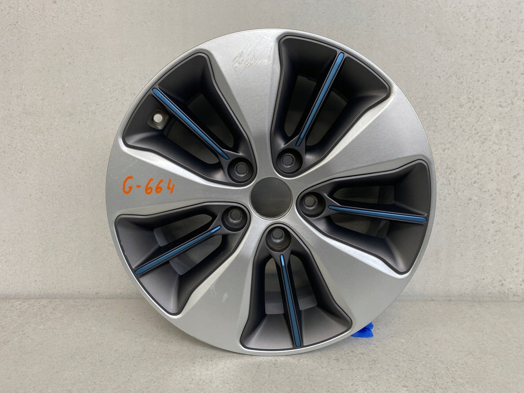 1x Alufelge 16 Zoll 6.5" 5x114.3 50ET Matt Silber 52910-G2200 Hyundai Ioniq FEL7071305769so