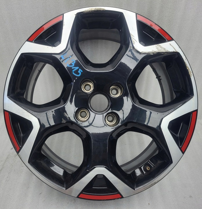 1x Alufelge 18 Zoll 7.0" 4x108 35ET 9835097680 Opel Crossland Rim Wheel FEL2092286697te