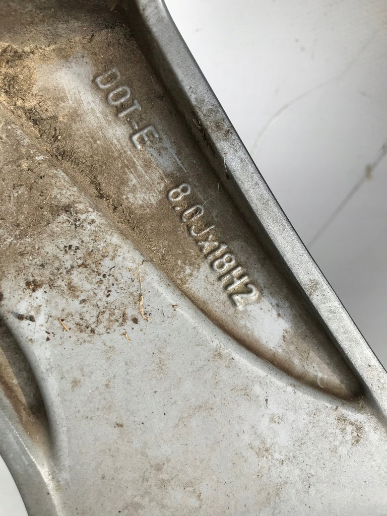 1x Alufelge 18 Zoll 8.0" 5x108 55ET 8JX18, Volvo Rim Wheel