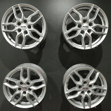 Laden Sie das Bild in den Galerie-Viewer, 4x Alufelge 16 Zoll 6.5" 5x112 33ET Glanz Silber KBA50154 Audi Q3 Rim Wheel FEL5097724389ax